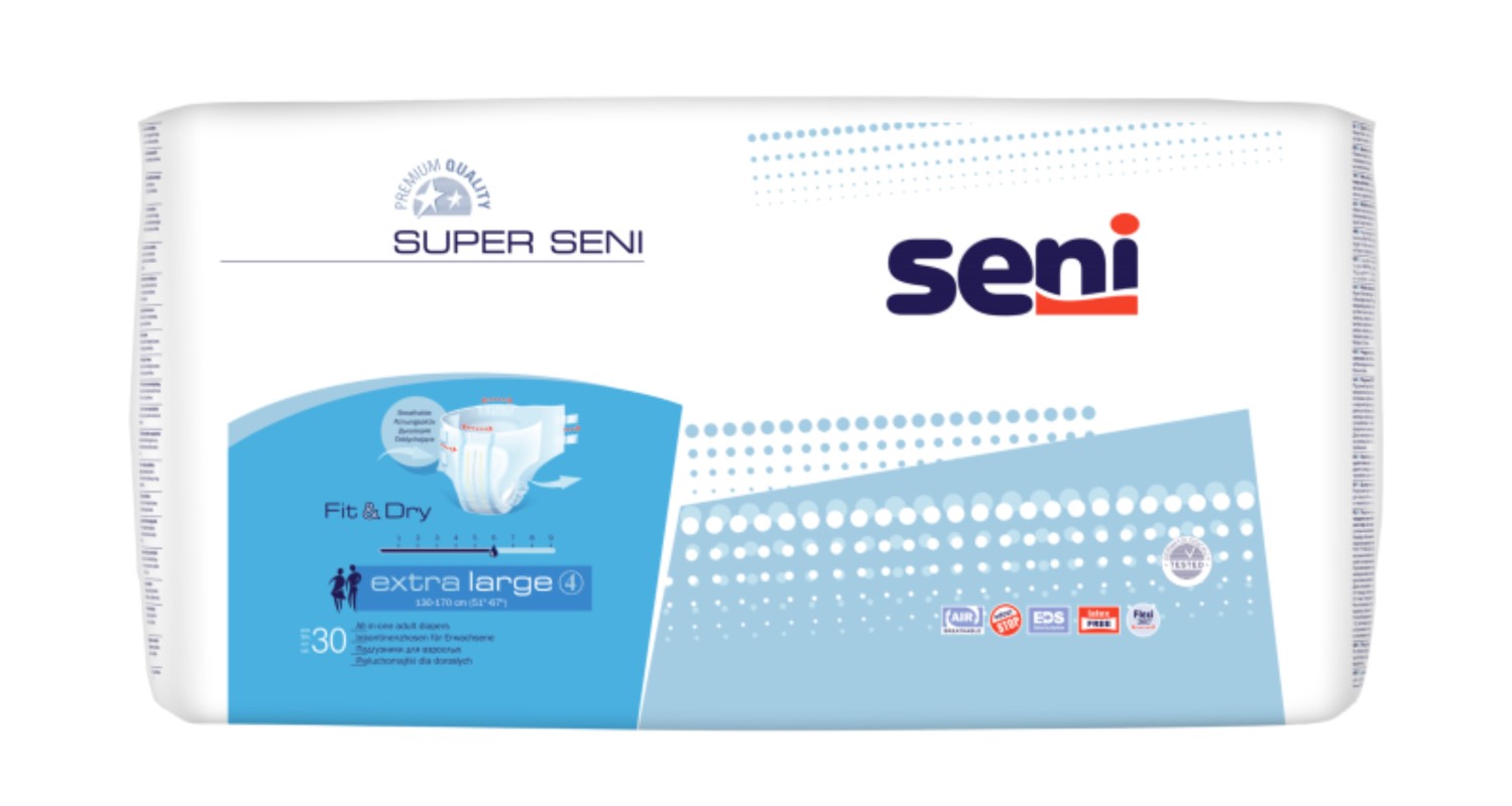 Windelhosen Super Seni Extra Large 30 Stück