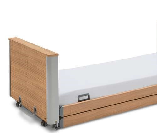 Holzhaube zur Verkleidung der Fahrgestelle Burmeier für Pflegebett Lenus