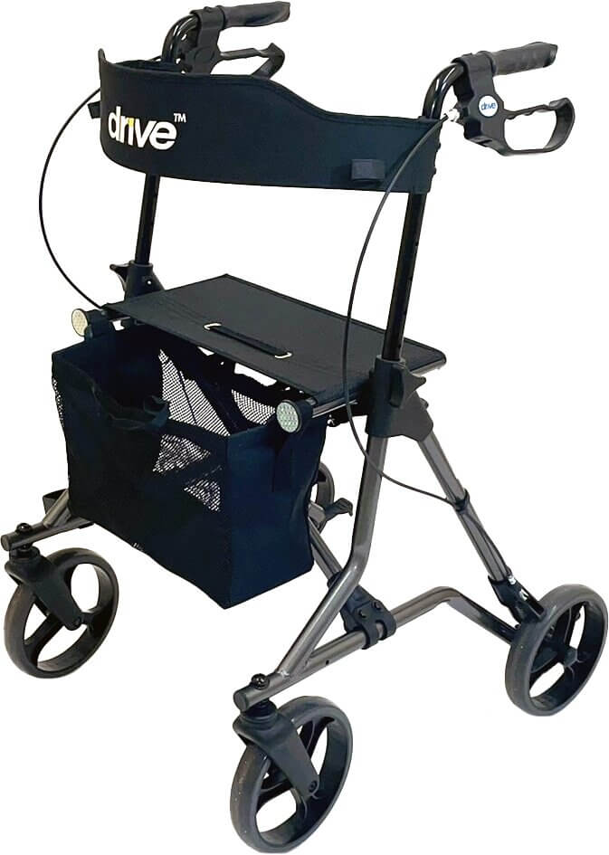 Rollator Drive Medical Torro Acero Vorführware