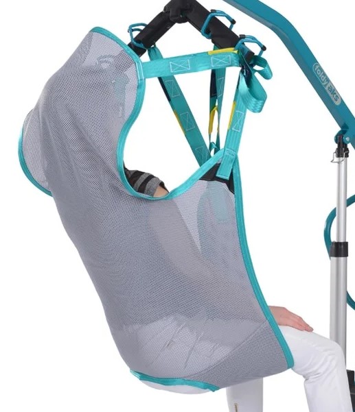 Badegurt aks mit Kopfstütze Flex für Patientenlifter Foldy