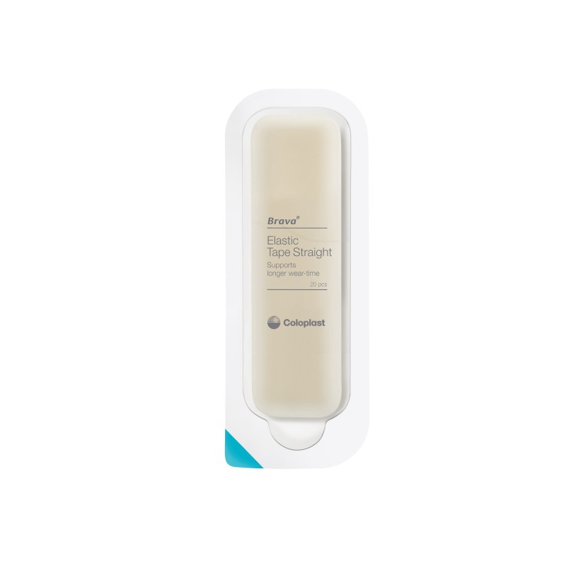 Coloplast Brava Elastischer Fixierstreifen Gerade 20 Stück