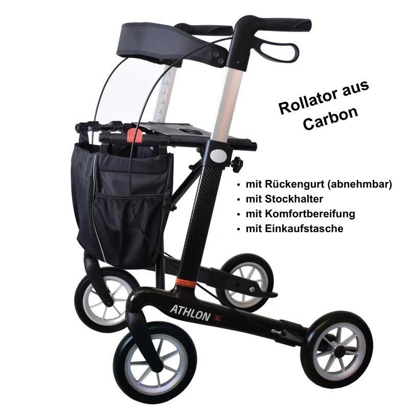 Rehasense Athlon SL Carbon Rollator Komplettpaket