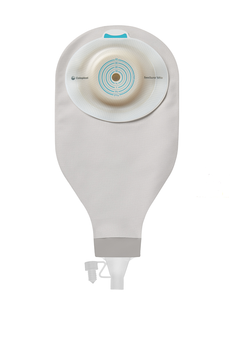 Ileo-Tagdrainage einteilig Coloplast SenSura Mio 10-50 mm konvex light soft