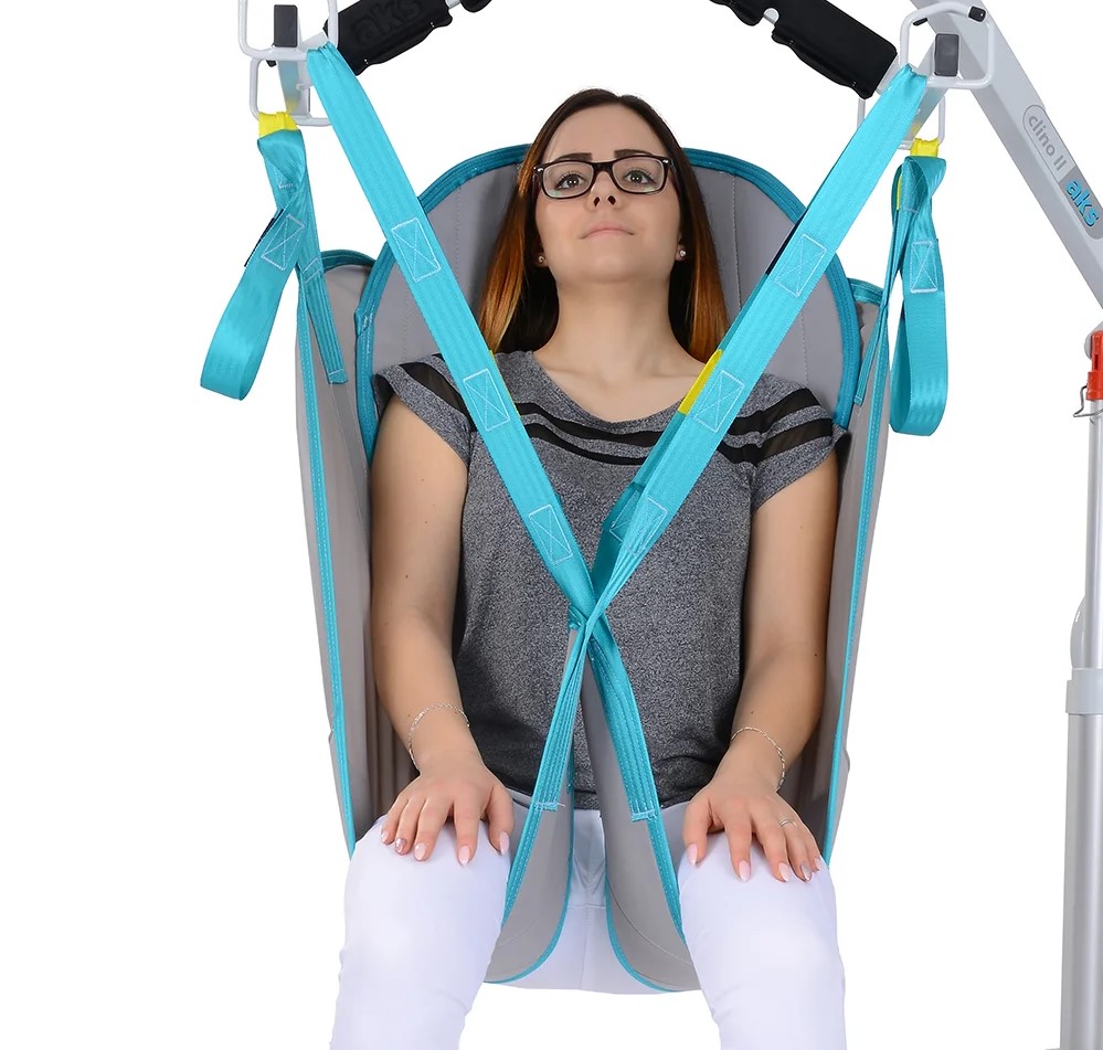 Kopfstütze Standardgurt aks für Patientenlifter Foldy