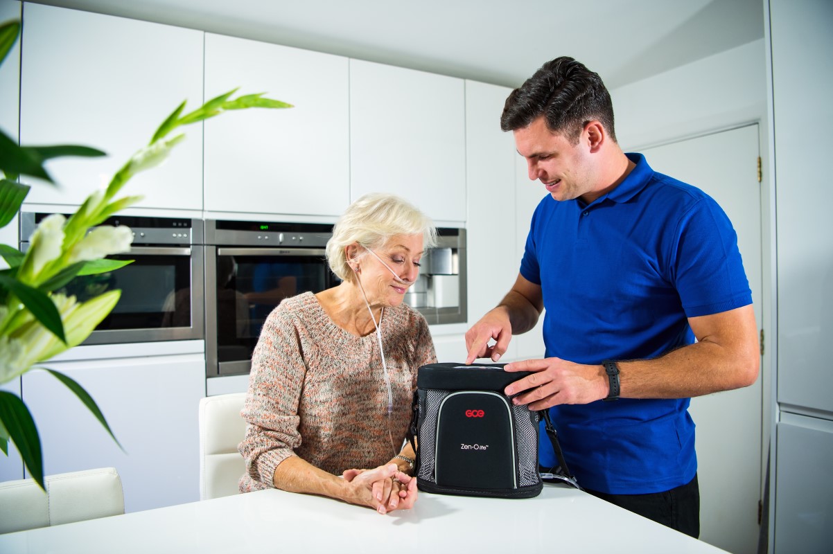 mobiler Sauerstoffkonzentrator GCE Healthcare Zen-O lite