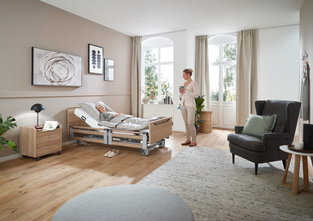 Pflegebett Burmeier Regia Easy-Switch
