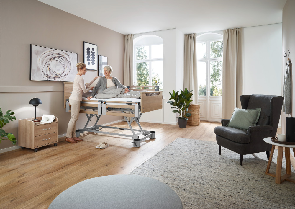 Pflegebett Burmeier Regia Easy-Switch