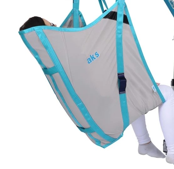 Komfortgurt aks mit integrierter Kopfstütze für Patientenlifter Foldy