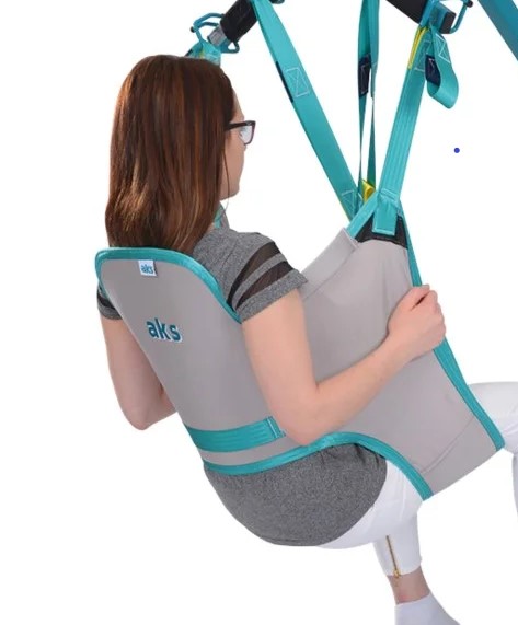 Hygienegurt aks mit Rückenverstärkung für Patientenlifter Foldy