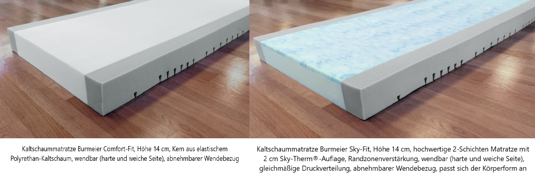 Burmeier-Relax-Matratzen