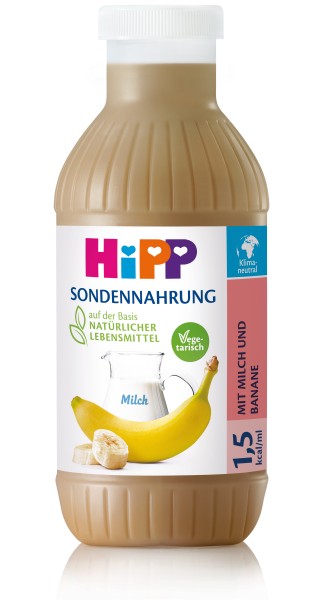 Sondennahrung Hipp Milch-Banane 12 x 500 ml PZN 09264864