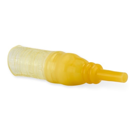 Anti-Reflux-Kondom-Urinal Hollister selbsthaftend mit Latex