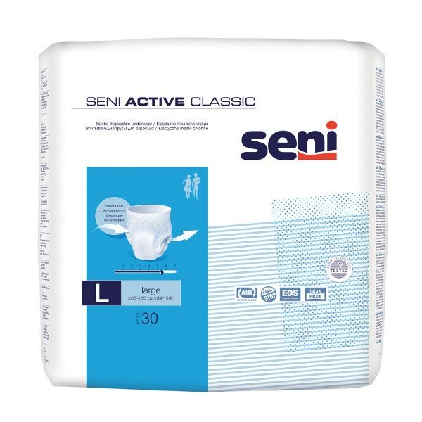 Seni Active Classic Large 30 Stück | Inkontinenz | Pflegehilfsmittel